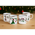 4 Holiday Mug Set - All 4 Designs 10% OFF!